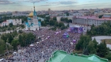 Омский губернатор Бурков устроил для молодежи масштабный праздник