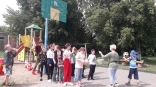 В Волжском поселке при поддержке Юрия Козловского прошли «Веселые старты»
