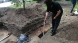 В Омске обнаружили фрагмент фундамента острога, где находился Достоевский