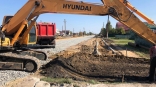 В Омском районе ведется масштабный ремонт дорог