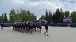 Ежегодный юбилейный XXV смотр строя и песни среди личного состава учреждений УФСИН прошел в Омске