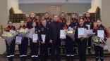 Омские студенты-спасатели получили награды от губернатора за помощь жителям Донбасса