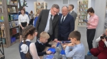 Омский губернатор Бурков посетил Центр интеллектуального развития детей в Любино