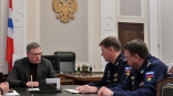 Губернатору Буркову представлен план развития военного аэродрома Омск-Северный