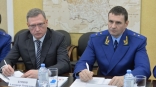 Губернатор Бурков и заместитель генпрокурора РФ Демешин обсудили проблемы Омской области