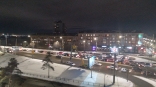 Пробка перед Ленинградским мостом в Омске пропала лишь к десяти часам вечера
