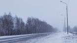 Из-за метели закрыто движение на федеральной трассе в Омской области