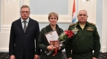 Александр Бурков вручил ордена Мужества родственникам героев СВО