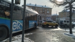 В Омске на оживленной улице сделают выделенную полосу