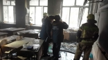 Омские власти назвали причину пожара в школе № 56