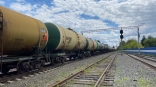 В Омске выясняют причину внезапной остановки грузового поезда