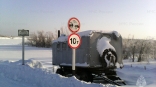 В Омской области вслед за Черлакской снизили тоннаж на Большереченской переправе