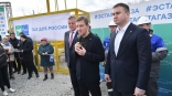 Виталий Хоценко и Андрей Турчак открыли участок догазификации в Омском районе