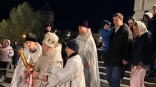 Врио главы региона Хоценко посетил первую пасхальную службу в Омске