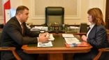 Врио губернатора Виталий Хоценко поставил задачу перед детским омбудсменом Омской области