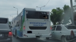В Омске автобус с пассажирами скрылся с места ДТП