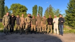 Виталий Хоценко навестил омских бойцов в зоне СВО