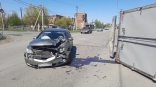 В Омской области в аварии пострадали двое детей и их мама