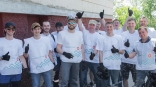 Волонтеры Омского НПЗ вышли на экологическую акцию по уборке берега Иртыша