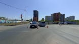 В Омске в ДТП на перекрестке пострадали женщина и ребенок