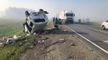 Два человека скончались в жутком ДТП на трассе Омск – Тюмень из-за плохой видимости