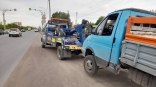В Омске эвакуировали авто в ходе рейда по выявлению фактов незаконной перевозки мусора