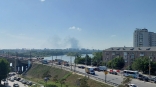 В МЧС прокомментировали крупный пожар в омских Нефтяниках