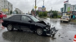 В крупной аварии в центре Омска пострадал подросток