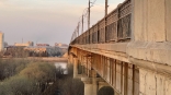 В Омске изменят внешний вид перил Ленинградского моста