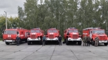 Виталий Хоценко сообщил о передаче Омской области 5 пожарных машин от ЯНАО