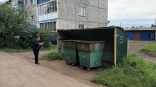 Омский регоператор «Магнит» проверяет состояние контейнерных площадок в сельских районах