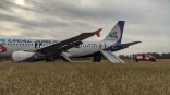 Пассажиров севшего в поле под Новосибирском самолета возвращают в Омск автобусами и электричкой