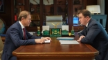 Объявлено об итогах рабочей встречи омского губернатора Хоценко с вице-премьером Мантуровым