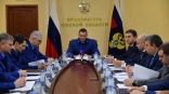 Омский губернатор Хоценко принял участие в оперативном совещании под руководством замгенпрокурора Демешина по вопросам ЖКХ