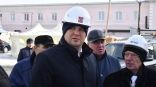 Виталий Хоценко оценил ход строительства омской поликлиники за 760 миллионов рублей