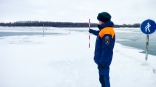 На севере Омской области разрушилась ледовая переправа