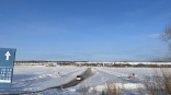 В Омской области после разрушения открыли ледовую дорогу