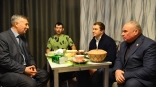 Виталий Хоценко встретился с участником СВО из Полтавского района
