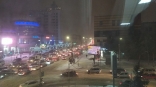 Проспект Маркса в Омске встал в огромной пробке из-за аварии
