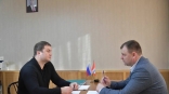 Виталий Хоценко провел встречу с избранным главой Горьковского района