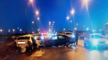 В Омске после мощного столкновения автомобилей водитель впал в кому
