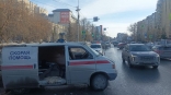 Шесть пассажиров скорой пострадали в ДТП в центре Омска