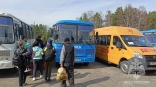 Жителей из зоны паводка эвакуируют автобусами в Тару и Омск