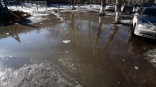 Появилось видео последствий паводка в Муромцевском районе Омской области