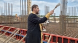Прошел чин освящения первого фундамента в новом микрорайоне Омска