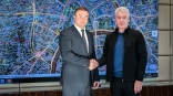 Омский губернатор Хоценко обсудил с мэром Москвы передачу коммунальной техники