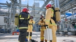 На «Омском каучуке» прошли плановые учения газоспасателей