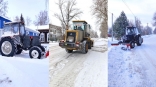 Геннадий Долматов сообщил о работе по уборке снега в Омском районе