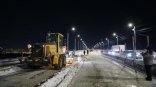 В Омске пустили машины по обновленной части моста у Телецентра: видео