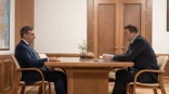 Омский губернатор Хоценко встретился с министром науки РФ Фальковым. О чем шла речь